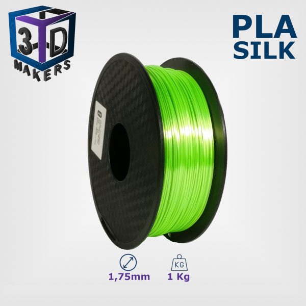 PLA Silk Vert Pomme GT3DMakers