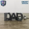 Porte clé fête des pères i love u dad