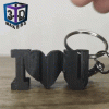 Porte clé fête des pères i love u dad