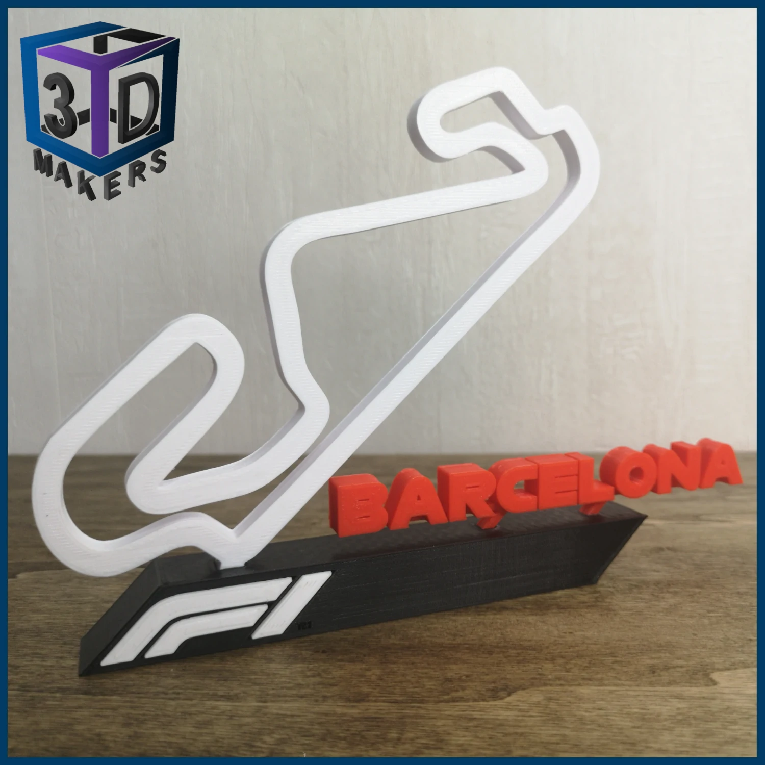 Base seule pour Trophée Circuit F1 Formule 1 - GT 3D Makers