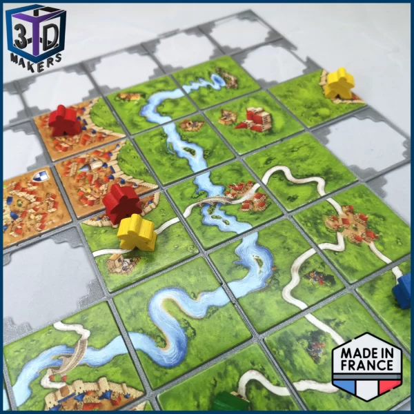 Grille placement tuiles carcassonne en jeu 3